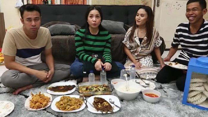 Nagita Slavina di rumah Dede Sunandar