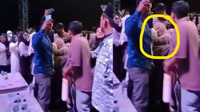 Nagita Slavina diduga ditarik oleh penggemar
