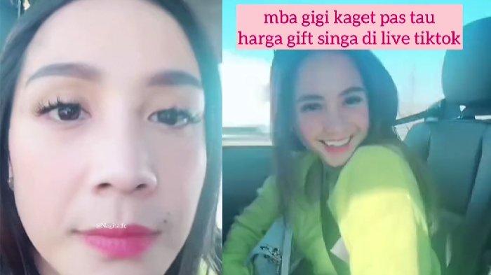 Nagita Slavina kaget diberi gift TikTok gambar singa seharga Rp 7 juta 1