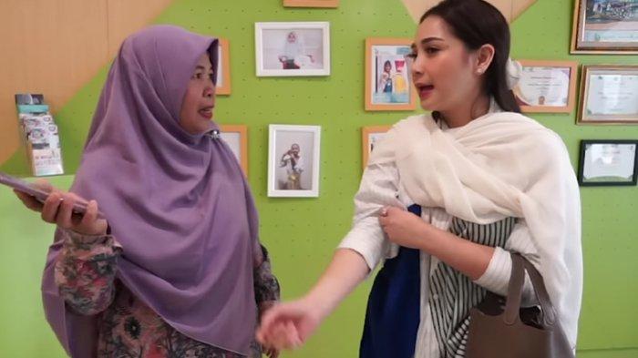 Nagita Slavina mengunjungi sekolahnya SD Al Azhar