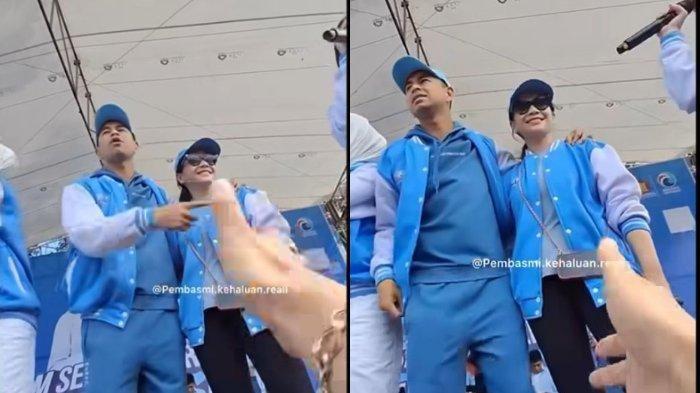 Nagita Slavina satu-satunya yang enggan pegang tangan penggemar dari atas panggung