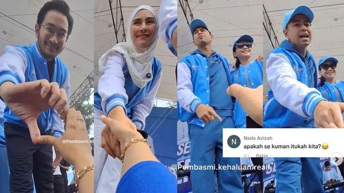 Nagita Slavina satu-satunya yang enggan pegang tangan penggemar