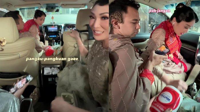 Nagita Slavina tampak dipangku Raffi Ahmad