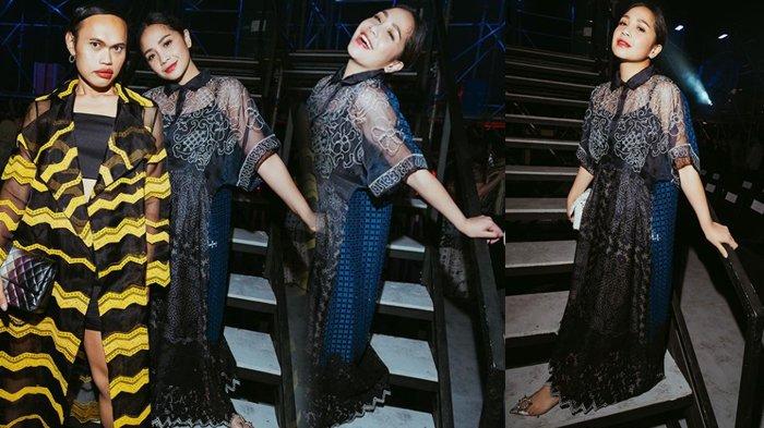 Nagita Slavina tampil mewah di ajang fashion show