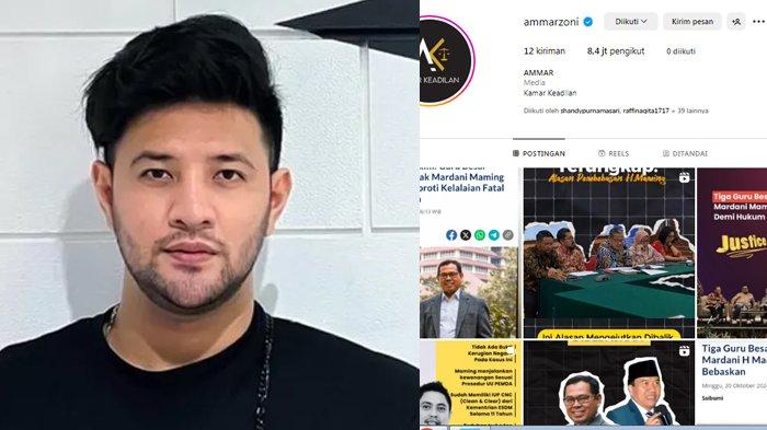 Nasib Akun IG Ammar Zoni Dujual Rp 1,2 Mi