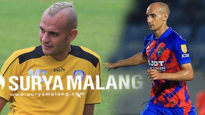 Natxo Insa (kanan) kakak kandung dari legenda Arema FC Kiko Insa (kiri)