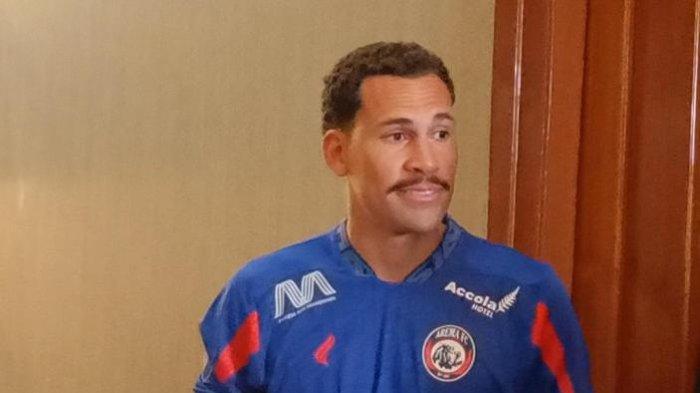 Pablo Oliviera, pemain asing baru Arema FC di Liga 1 2024.