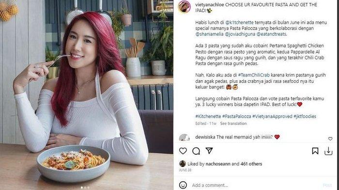 Pacar baru Nicholas Sean bernama Vietyana Chloe 2