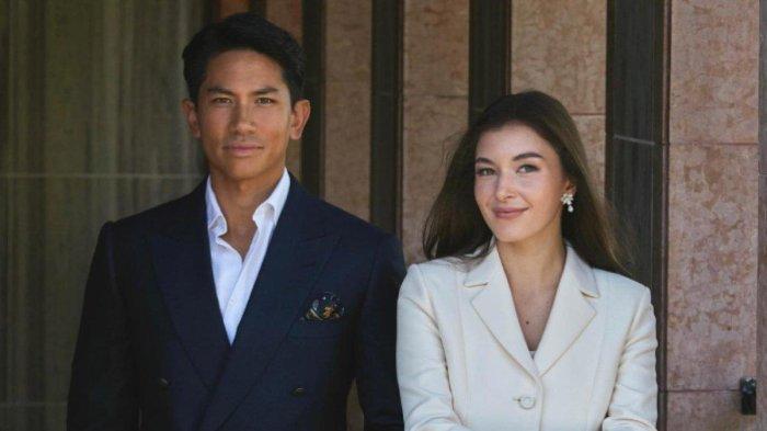 Pangeran Mateen dari Brunei bersama calon istrinya. (Instagram/@tmski)