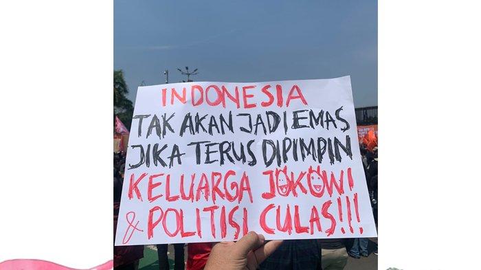Penampakan Poster Aksi Demo Kawal Putusan MK