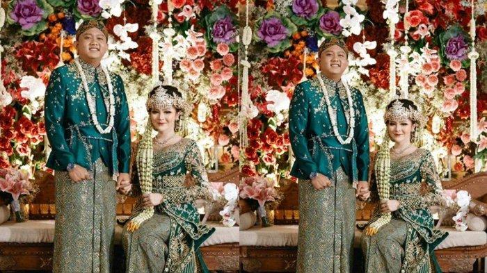 Penampilan Bella Bonita dan Denny Caknan di acara resepsi ngunduh mantu