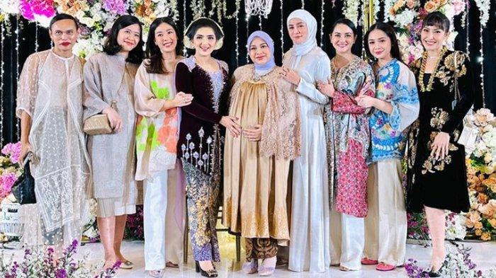 Penampilan Nagita Slavina di acara Aurel Hermansyah