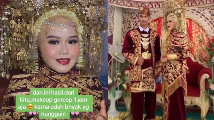 Pengantin kecewa dengan hasil riasan MUA pilihan keluarga, akhirnya minta tolong MUA lain, hasilnya beda banget