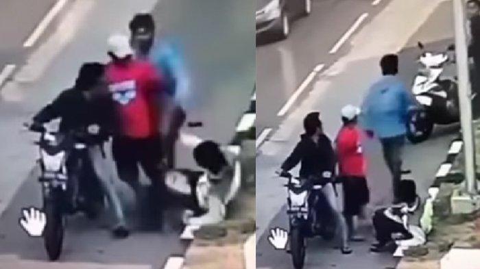 Pengatur jalan di Karangploso Malang viral dihajar seorang pria