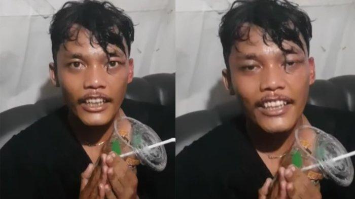 Penonton minta maaf setelah manarik tangan Tantri Kotak