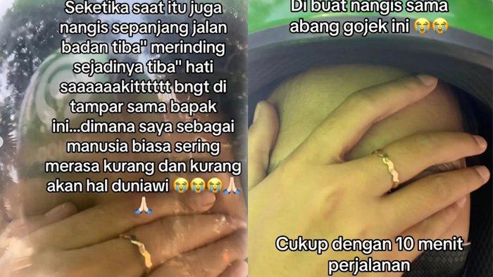 Penumpang nangis menyaksikan kebaikan hati driver ojol