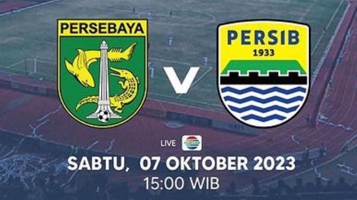 Persebaya Surabaya vs Persib Bandung pekan ke-15 Liga 1 2023.