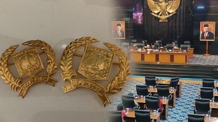 Pin emas di baju dinas anggota DPRD DKI Jakarta