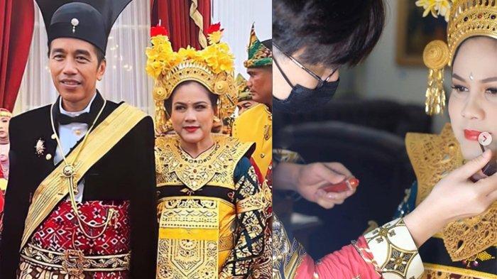 Postingan Juanda Hasid Sorumba saat merias Iriana Jokowi