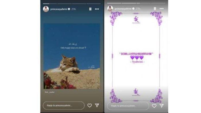 Postingan Syahrini diduga hamil