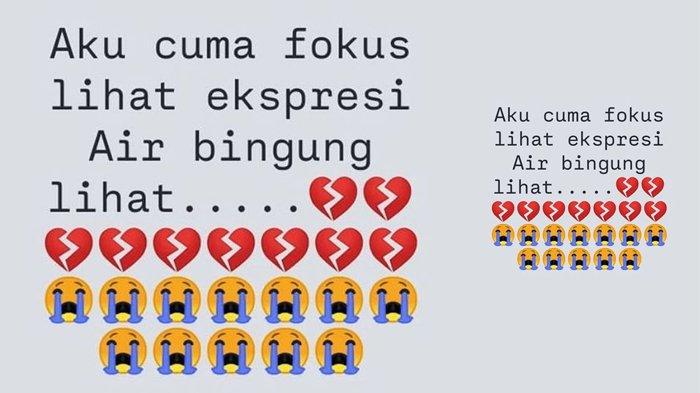 Postingan akun Instagram diduga milik anak Aditya Zoni adik Ammar Zoni