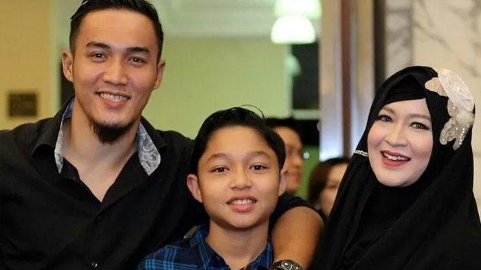 Potret Keisha Alvaro bersama Gunawan Dwi Cahyo dan Okie Agustina