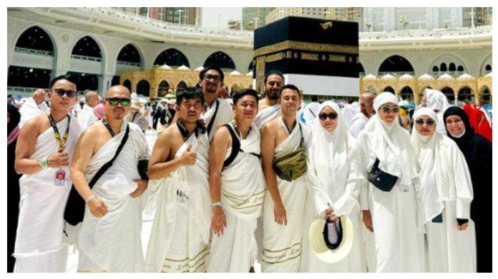 Potret Keluarga Raffi Ahmad saat Ibadah Haji (instagram @nissyaa)