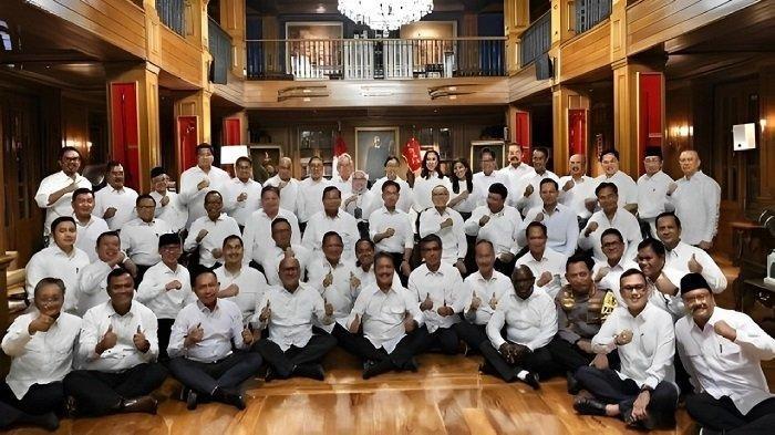 Potret calon kabinet Prabowo