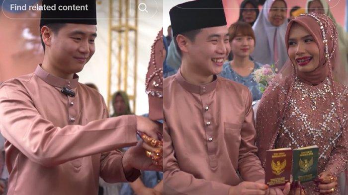 Pria Korea mirip Lee Jong Suk menikahi cewek Aceh 1