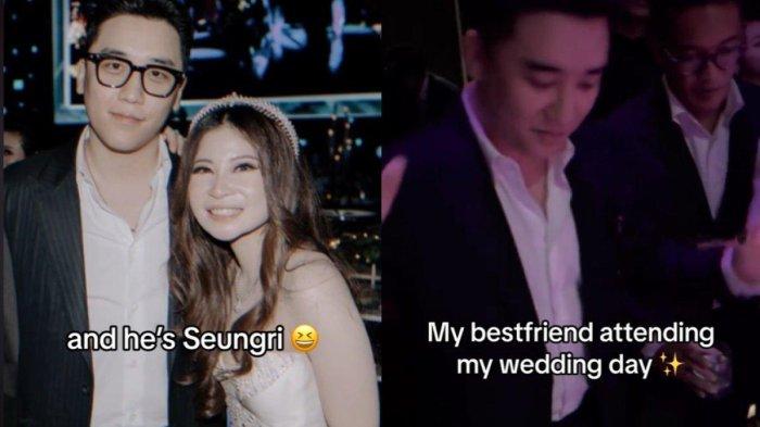 Putri Sudali mengunggah kehadiran Seungri eks BIGBANG di pesta pernikahannya