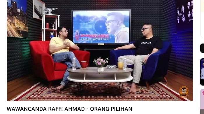 Raffi Ahmad jadi bintang tamu di YouTube Abdel Achrian