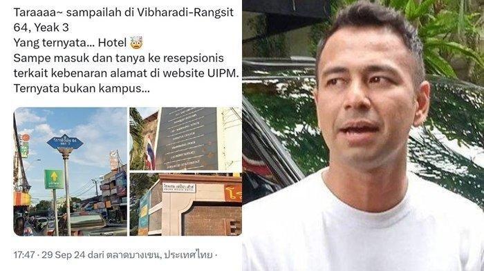 Raffi Ahmad saat ditemui awak media