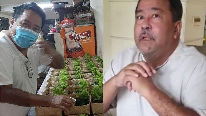 Rano Karno kini jualan nasi uduk (Instagram/dewiranokarno - Instagram/si.rano)