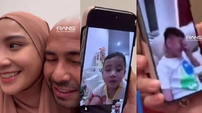 Reaksi Rayyanza dan Rafathar Lihat Raffi Ahmad Tampil Botak