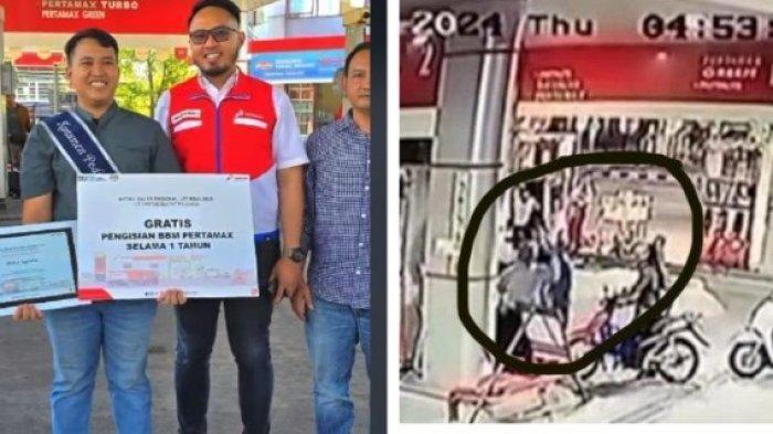 Rejeki Nomplok Dicky Aprilio Korban Pengeroyokan di SPBU Sidoarjo, Gratis Isi Pertamax Setahun