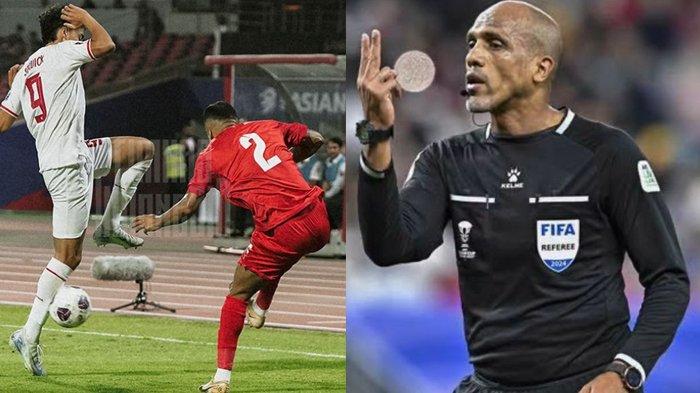 Rekam Jejak Ahmed Al Kaf Wasit Timnas Indonesia Lawan Bahrain Pernah Bikin Suporter Singapura Marah