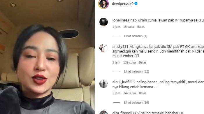 Respon Dewi perssik terkait video viral rumahnya diserbu warga