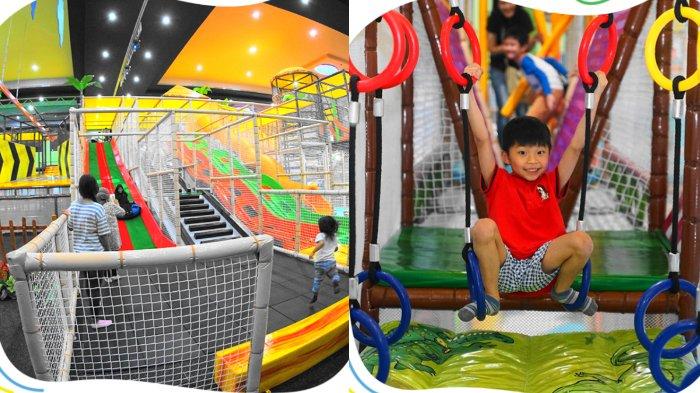 Safari Park wahana untuk melatih ketangkasan anak di Malang Smart Arena