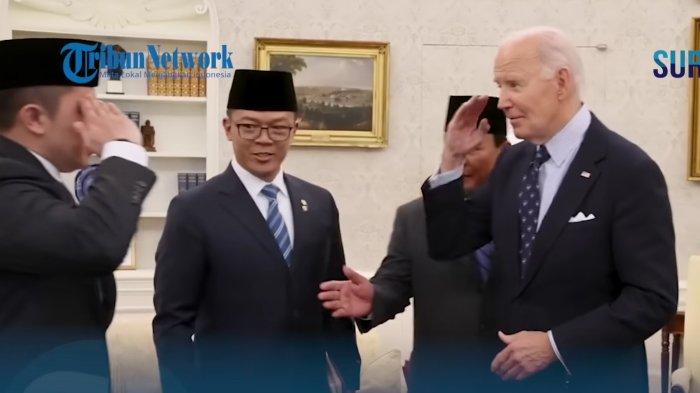 Sekretaris Kabinet, Mayor Teddy hormat kepada Joe Biden