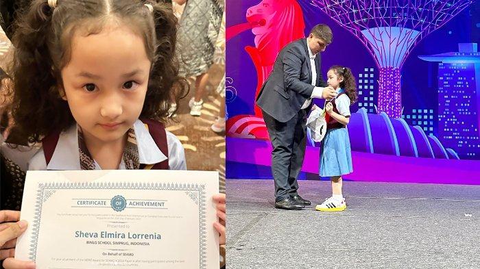 Sheva Elmira Lorrenia anak Andhika Pratama raih medali olimpiade matematika se-Asia Tenggara 1