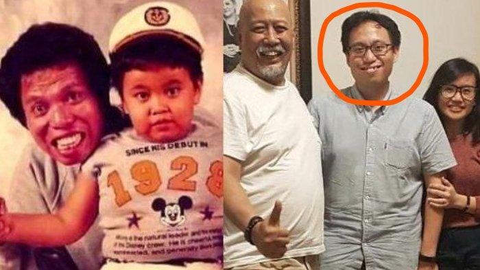 Sosok Damar bersama Indro Warkop DKI
