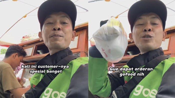 Sosok driver ojol dapat orderan dari Presiden Jokowi