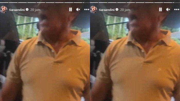 Sosok pelaku yang diduga menganiaya tim Tiara Andini