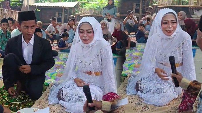 Sosok pengantin di Lombok beda usia 20 tahun