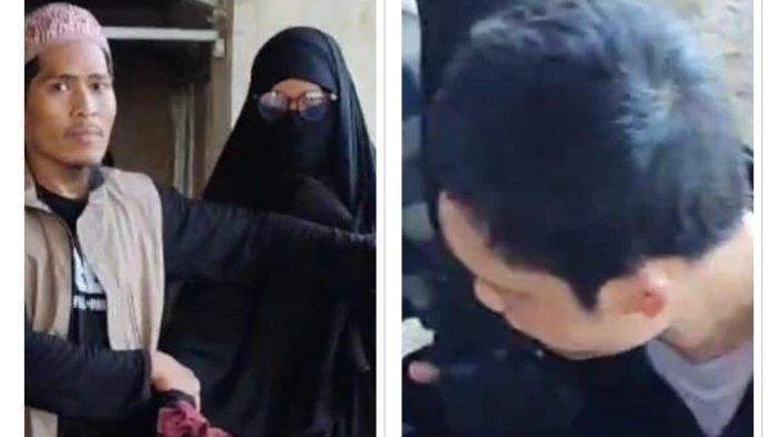 Sosok pria bercara gabung saf wanita alasannya konyol