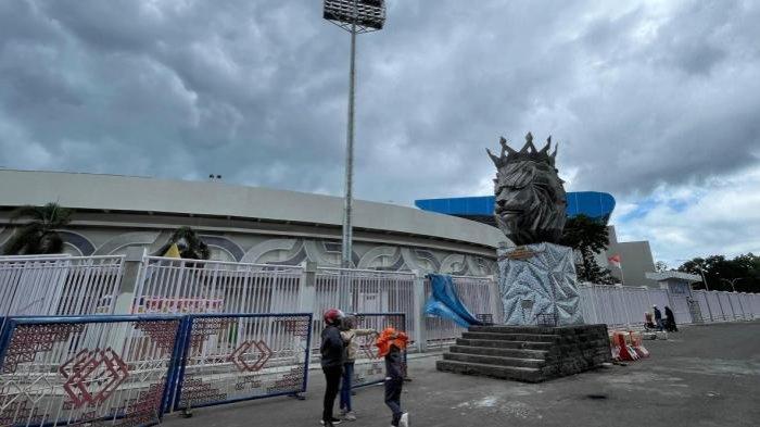 Stadion Kanjuruhan, Kabupaten Malang, Sabtu (4/1/2025).