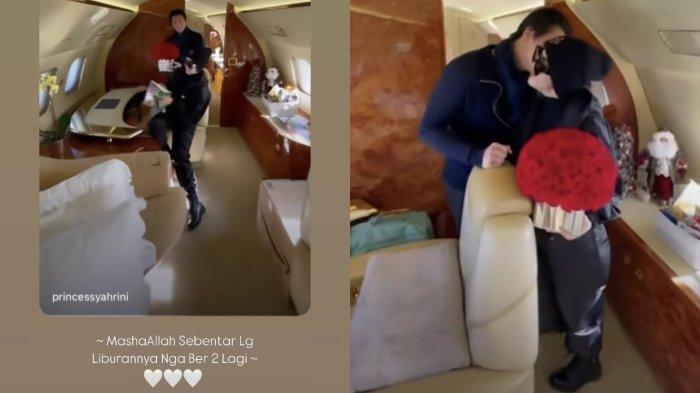 Syahrini Siap Ajak Anak Naik Jet Pribadi Setelah Lahir, Istri Reino Barack Tak Sabar Liburan Bertiga
