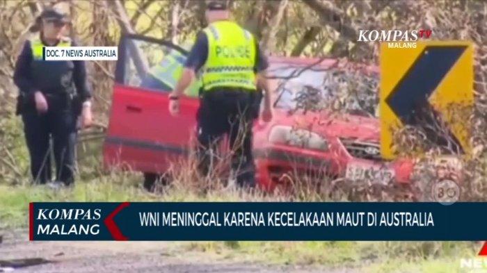 TKP kecelakaan Armitha Seha Safitri di Australia.
