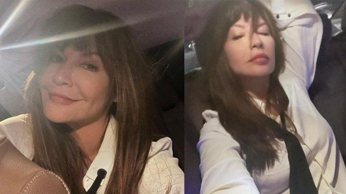 Tamara Bleszynski tampil dengan poni baru