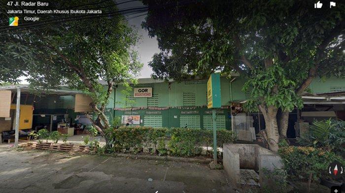 Tampak depan GOR Haji Bantong disinyalir milik mantan mertua Kurnia Meiga
